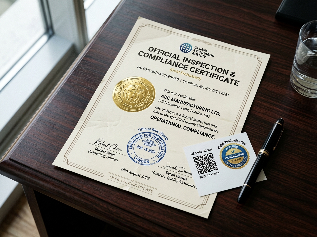 Verify Certificate & Report Authenticity | TUVSA EAST