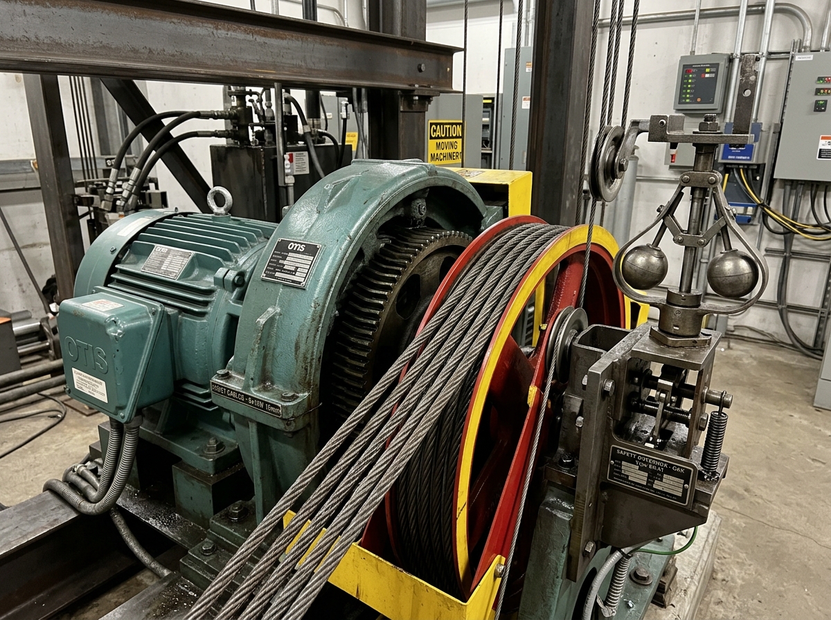 Elevator & Escalator machinery inspection
